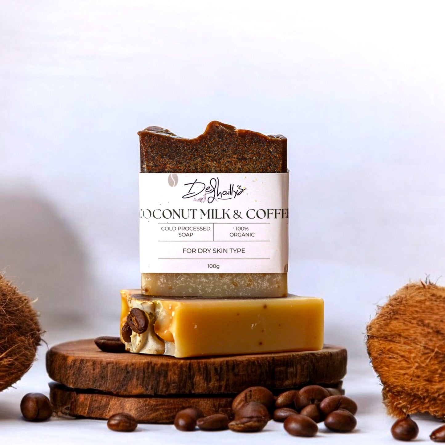 COCONUT MILK & COFFEE SOAP